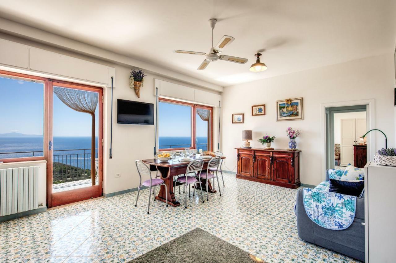 Geca'S House - Panoramic Sea View Studio Масса-Лубренсе Екстер'єр фото